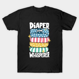 Diaper Whisperer - Diaper Changing T-Shirt